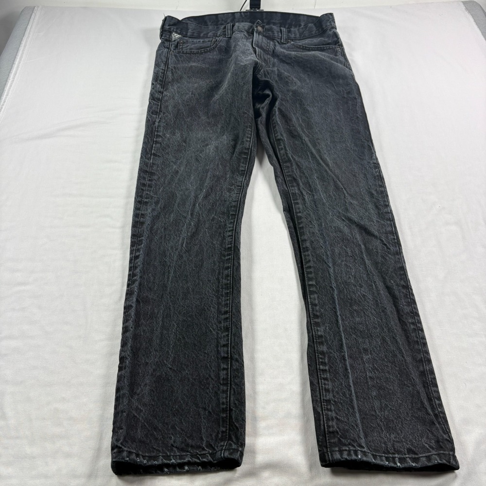 Denim & Supply Ralph Lauren Jeans Mens 36x34 Black Prospect Slim Tapered